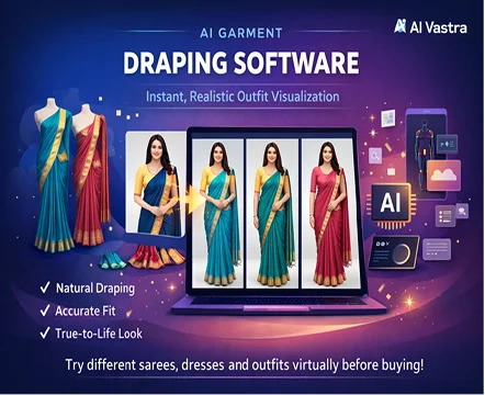 AI Garment Draping Image