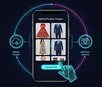 1. Upload Garment Image Image