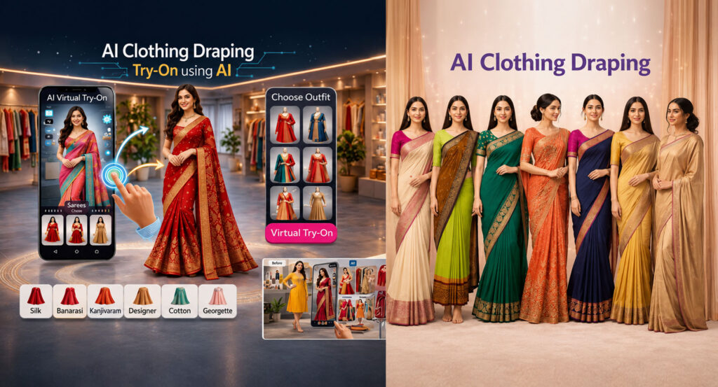 How AI Clothing Draping Is Transforming Digital Fashion Experiences