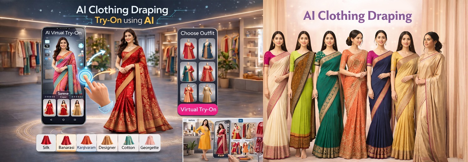 How AI Clothing Draping Is Transforming Digital Fashion Experiences