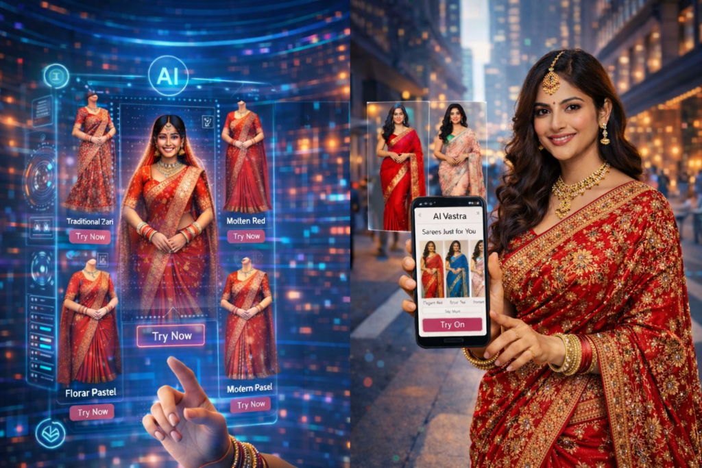 Virtual Try-On for Sarees