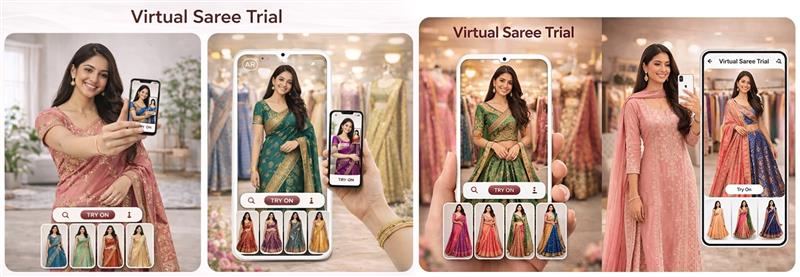 Virtual Saree Trial