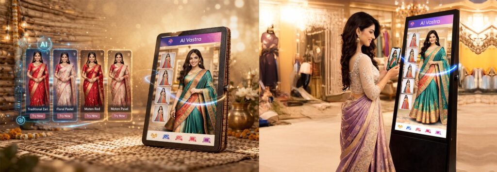 Virtual Try-On for Sarees