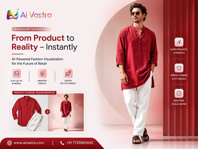 AI Catalogue Photoshoots in Fashion E-Commerce 
