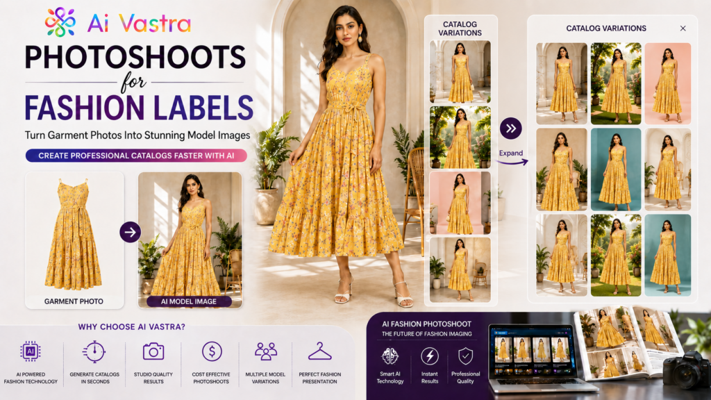 The Complete Guide to AI Catalogue Photoshoots for Fashion Label
