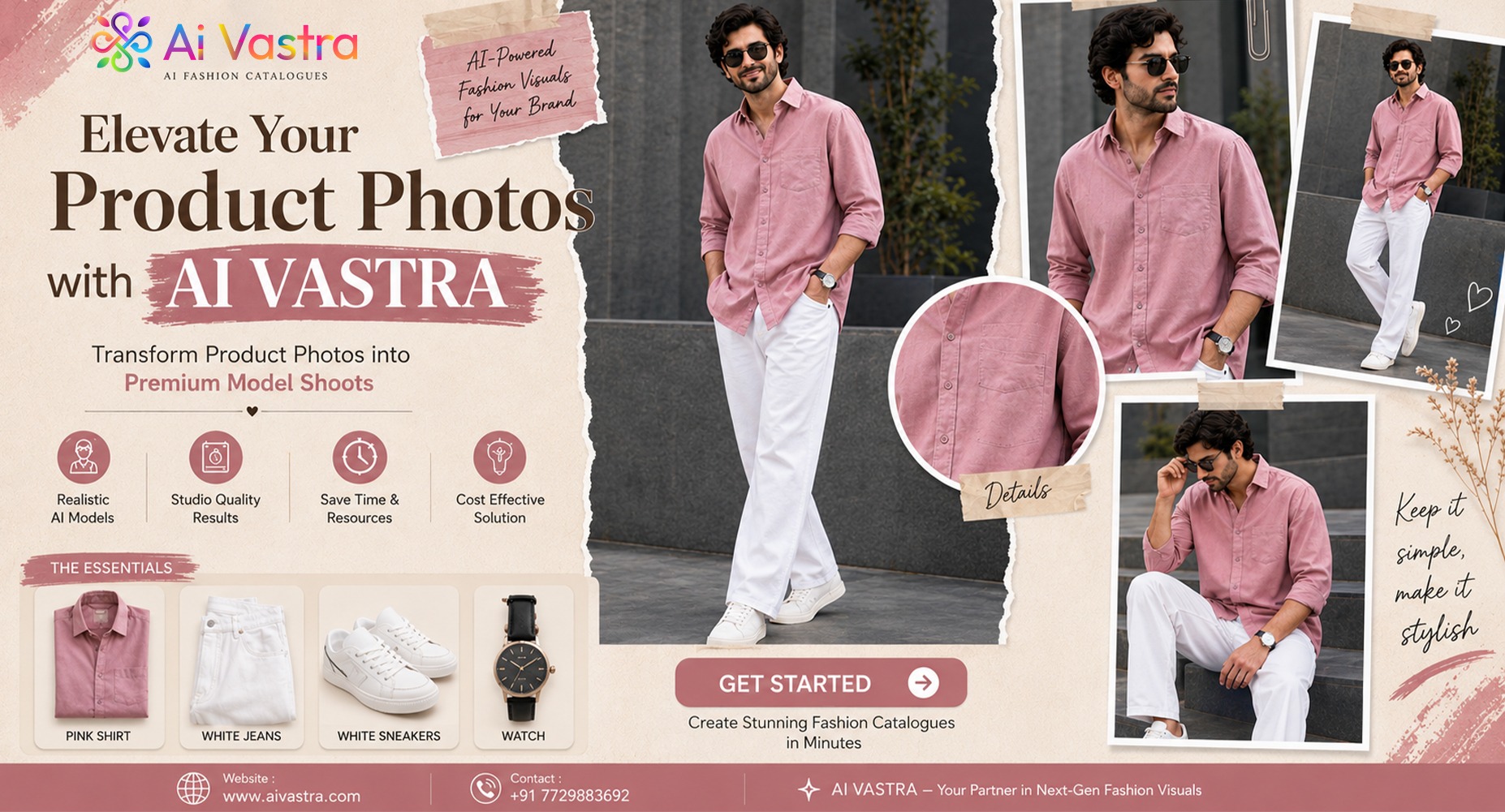 AI Fashion Photoshoot for Scalable Ecommerce Growth 