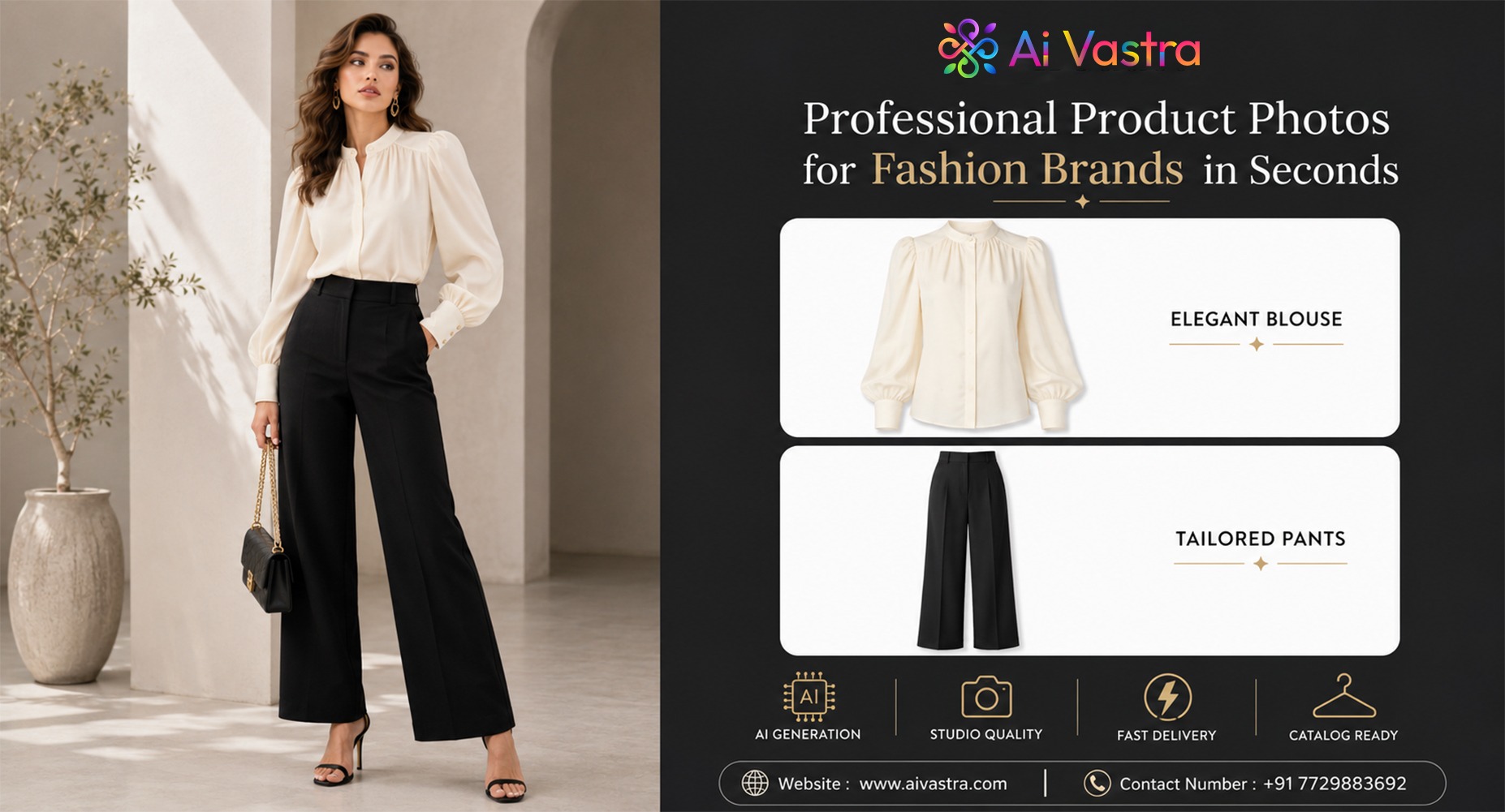 AI Vastra for Fashion Catalogue Creation