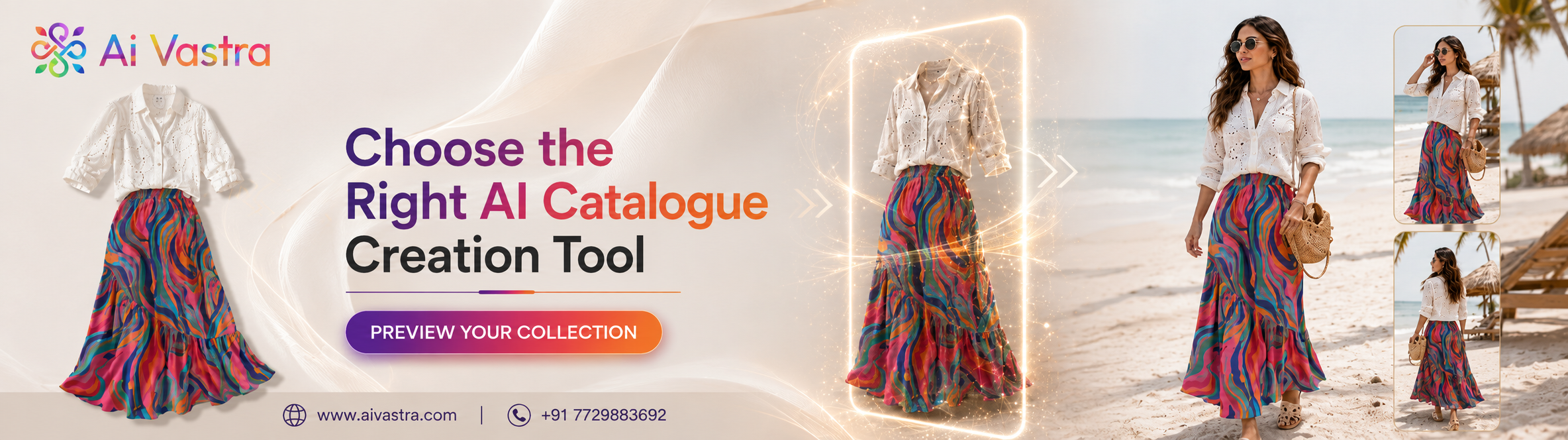 AI catalogue creation platform for product photography
