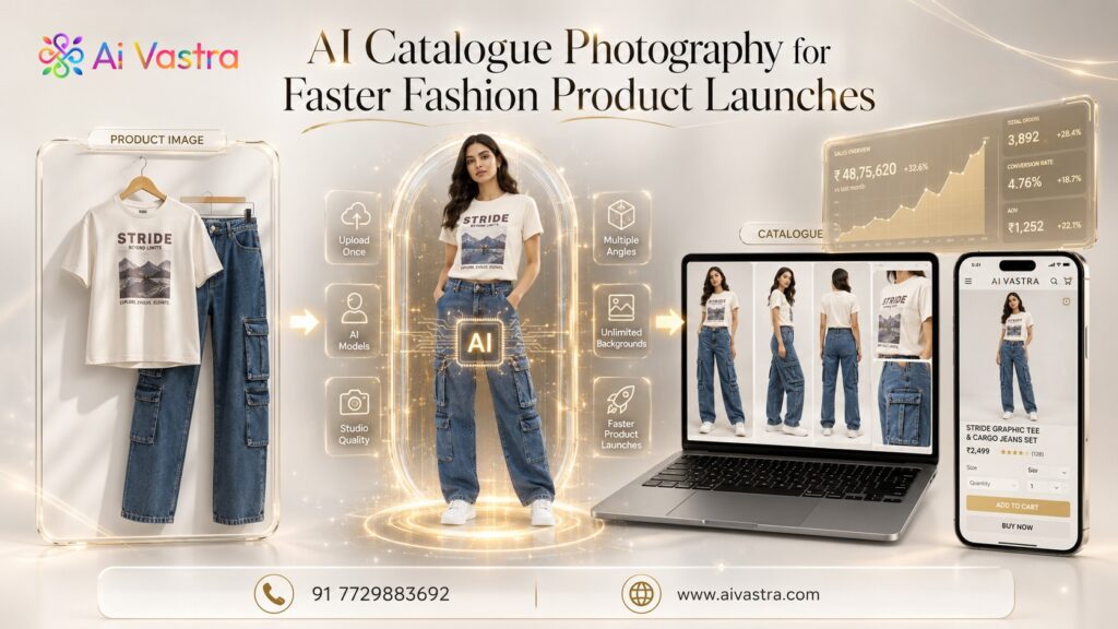 AI Catalogue Photography: The Secret to Faster Fashion Product Launches