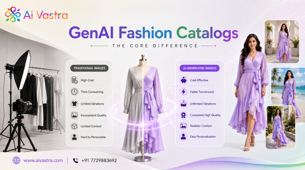 What Are the Limitations of Traditional Product Images in Fashion Catalogs – And How GenAI Solves Them