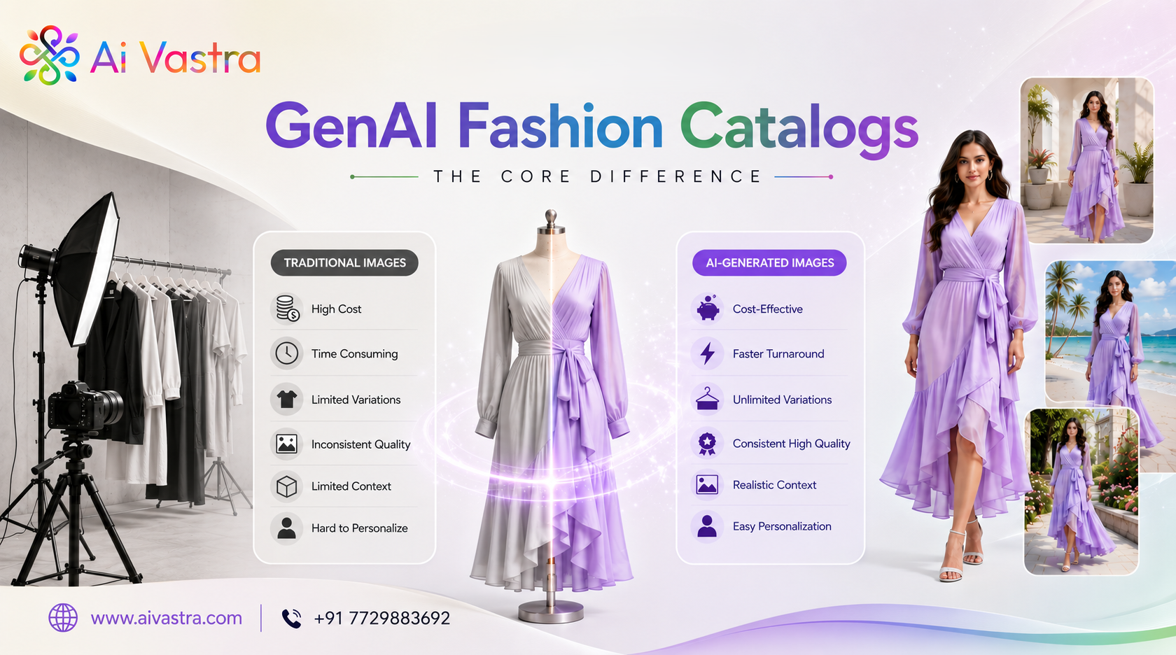 What Are the Limitations of Traditional Product Images in Fashion Catalogs – And How GenAI Solves Them