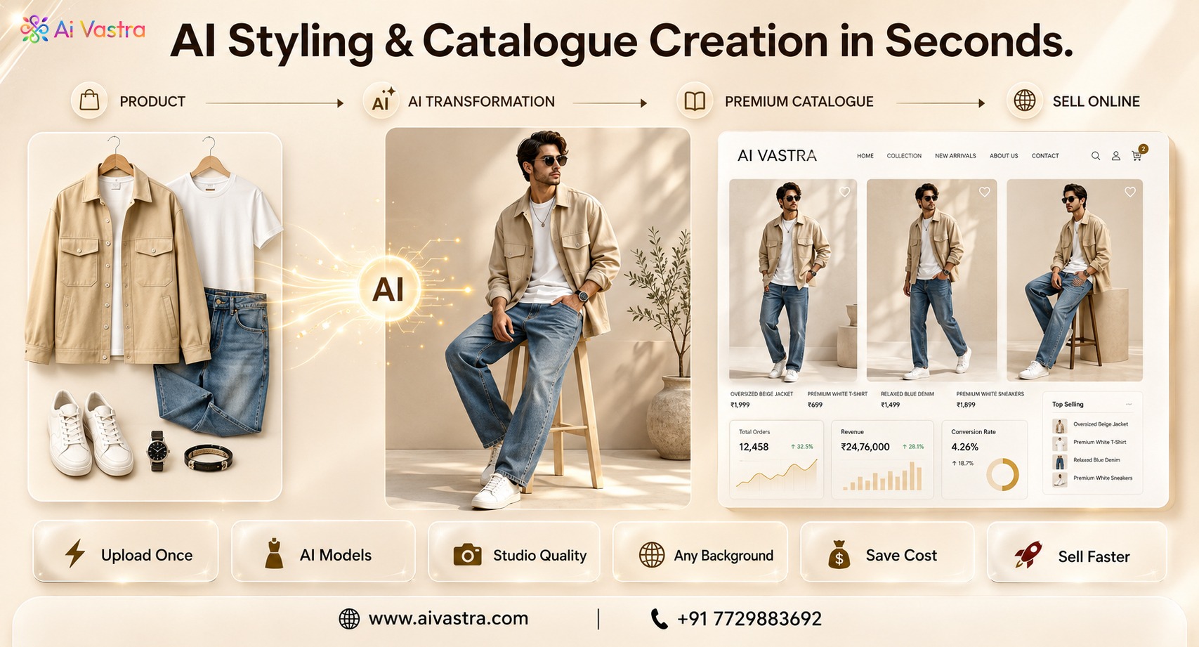 How AI Catalogue Creation Reduces Costs for Surat Fashion Businesses