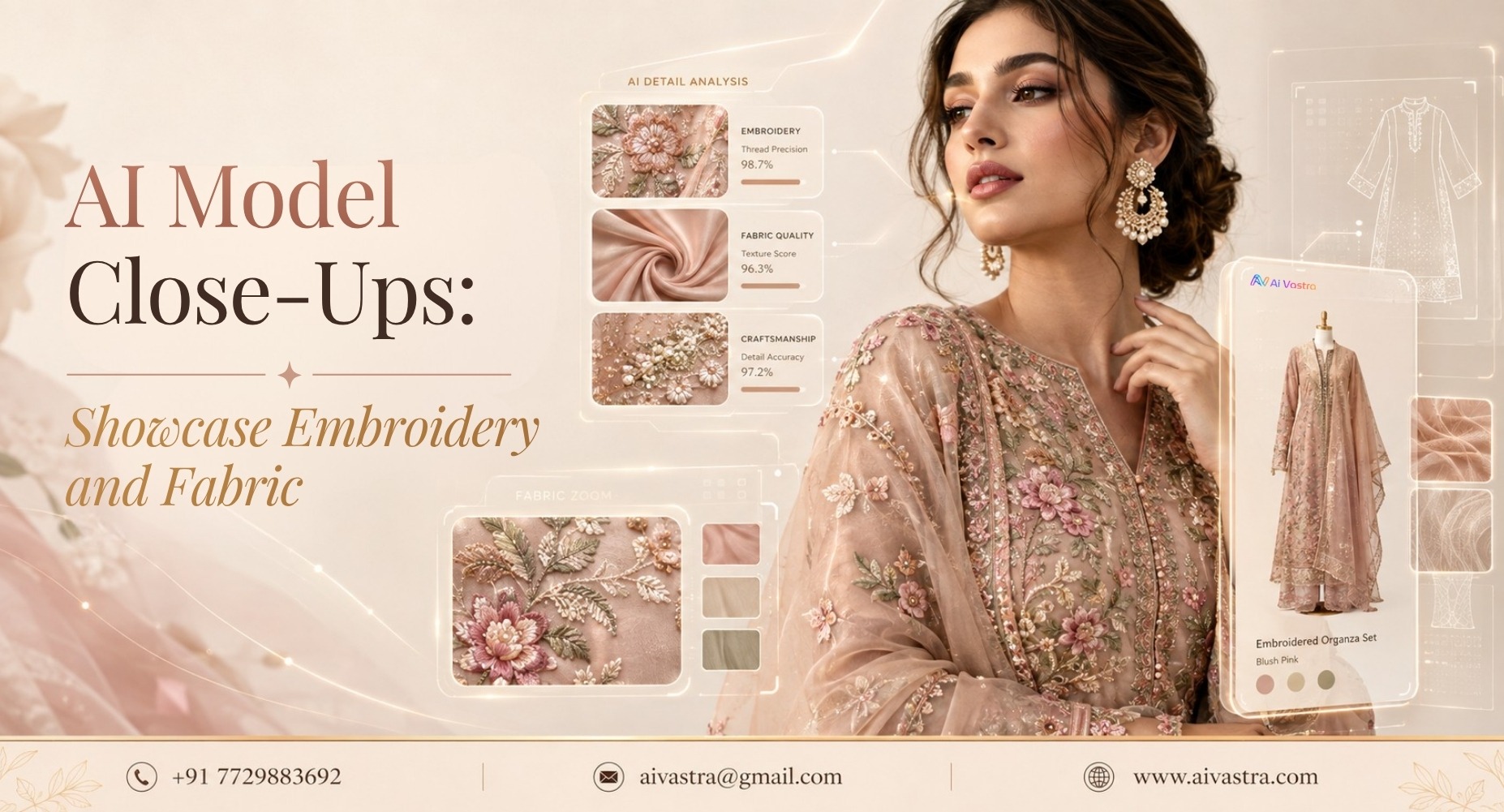 AI Catalogue Close-Up Detail Shots for Fashion Brands