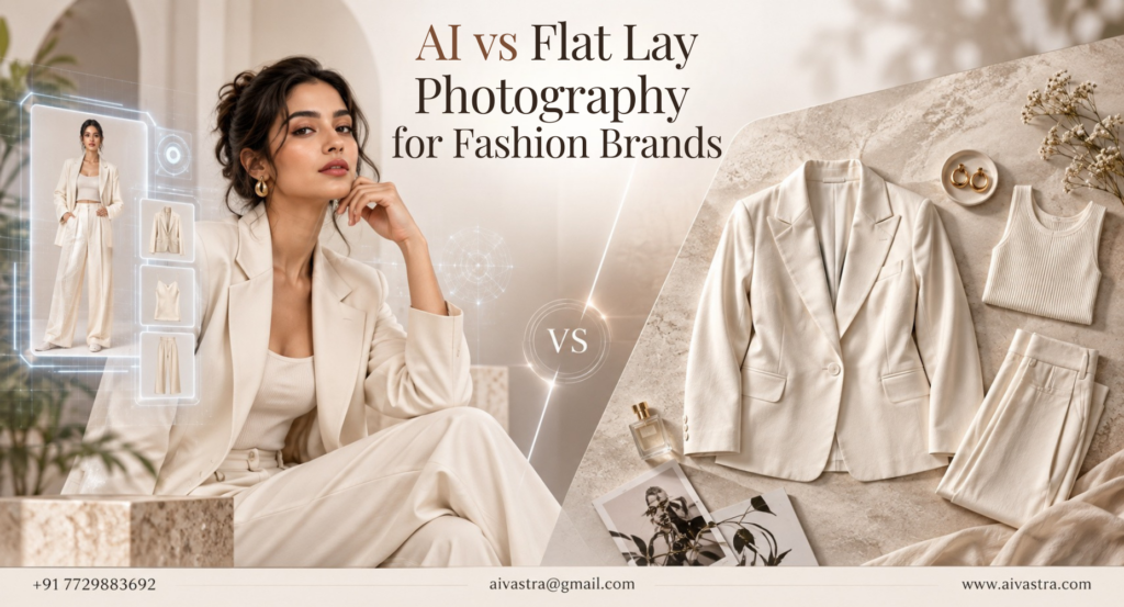 Flat Lay Photography for Fashion: When AI Wins