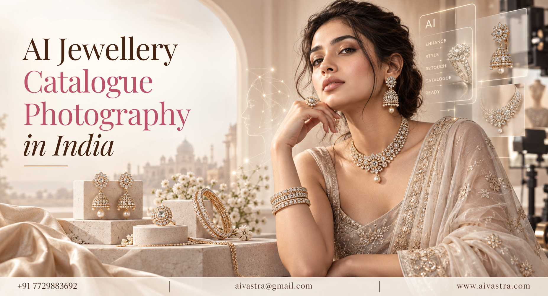 AI Catalogue Photography for Jewellery Brands India