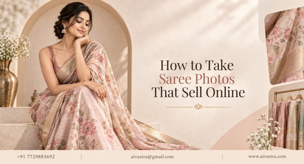 How to Take Saree Photos for Online Selling at Home
