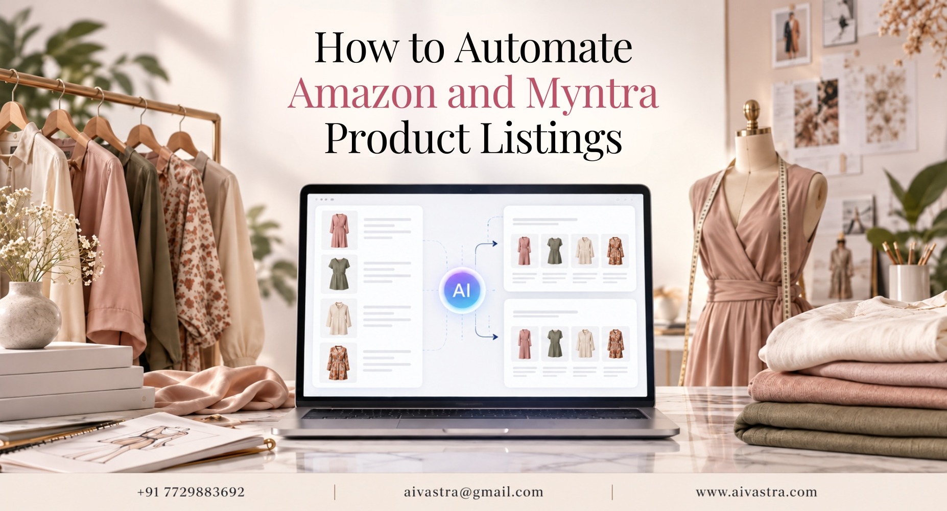 Auto-Generate Amazon & Myntra Listings with AI
