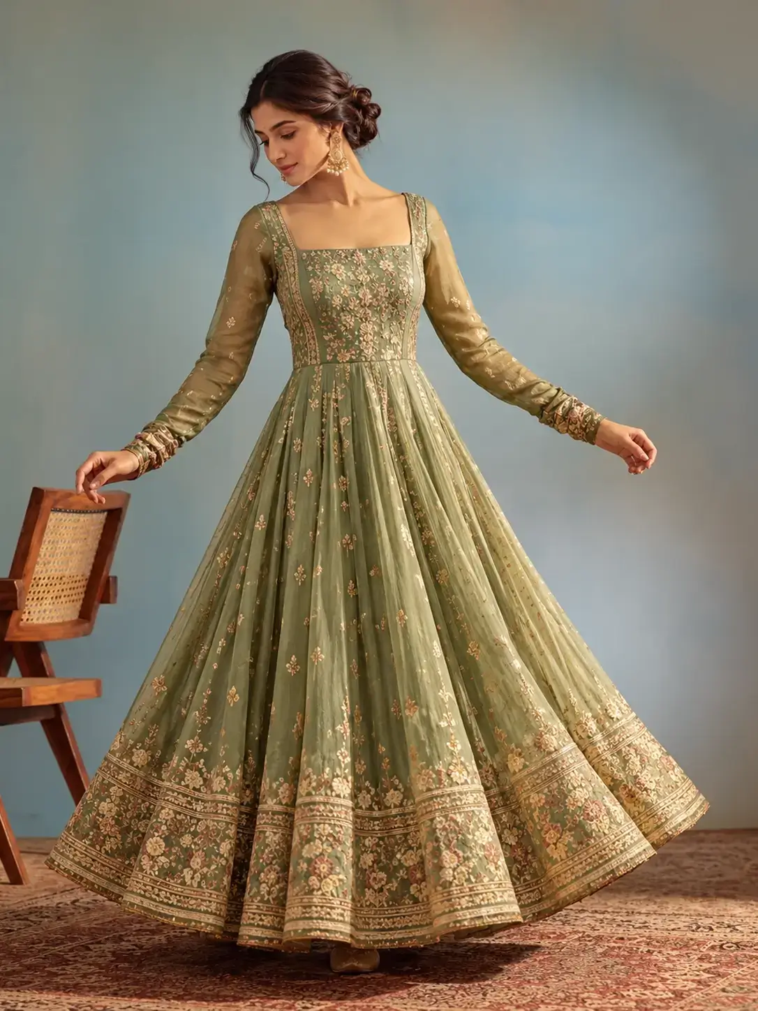 Anarkali Kurti Image