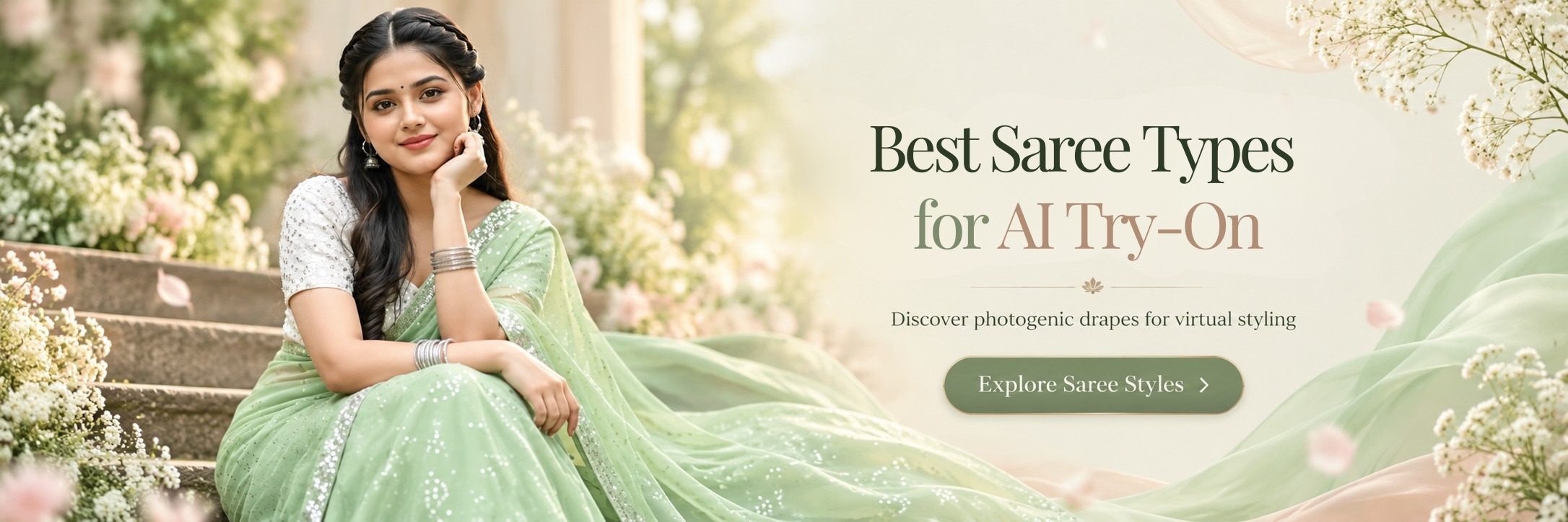 Best Saree Types for Ai Try on