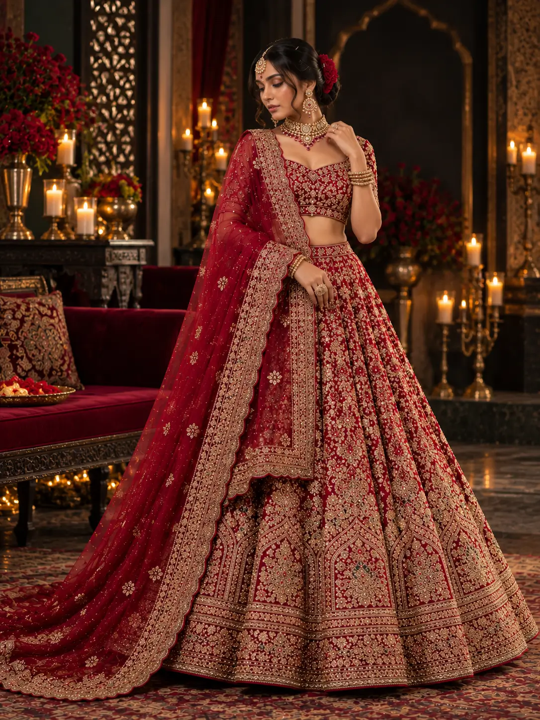bridal lehenga Image