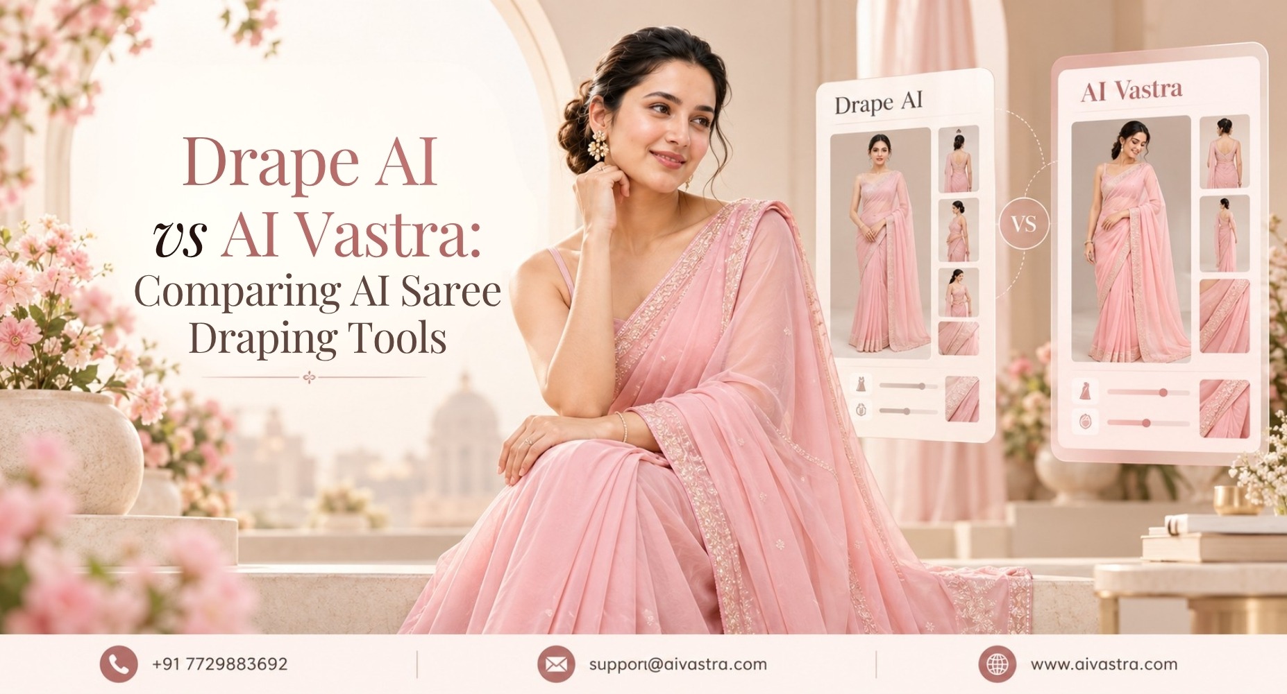 Drape AI vs AI Vastra: Which Virtual Saree Tool Should You Choose
