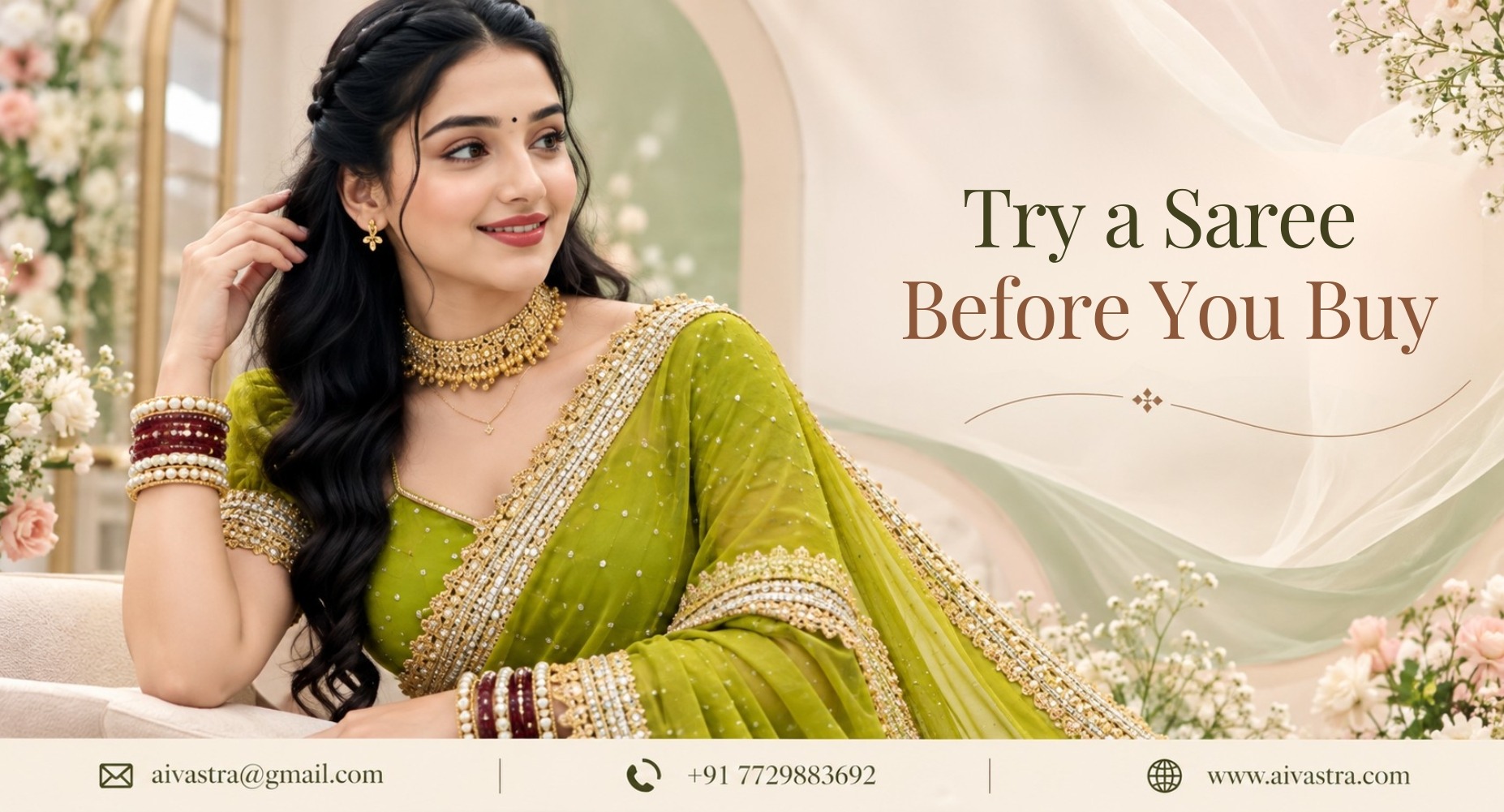 Online Saree Shopping Made Easy With AI Virtual Try-On